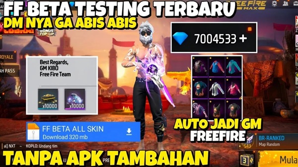 ff beta testing apk gratis